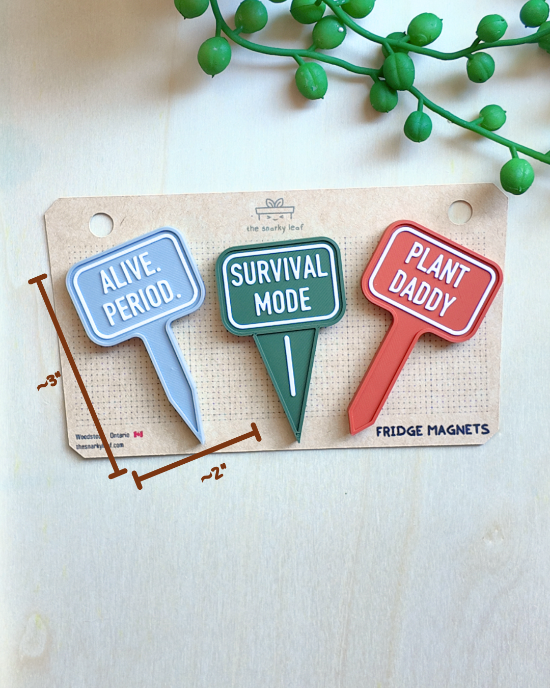 Mini Plant Stakes Magnet Pack "C"
