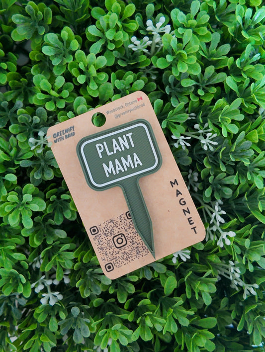 Plant Mama Mini Tag Magnet