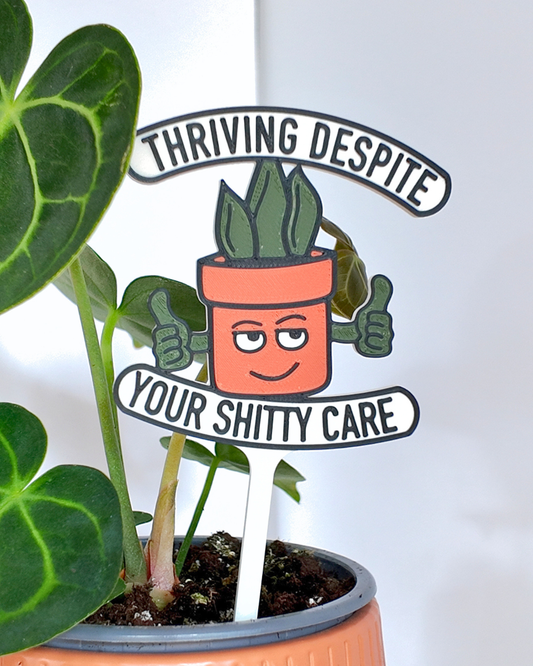 Thriving Despite Your Shitty Care