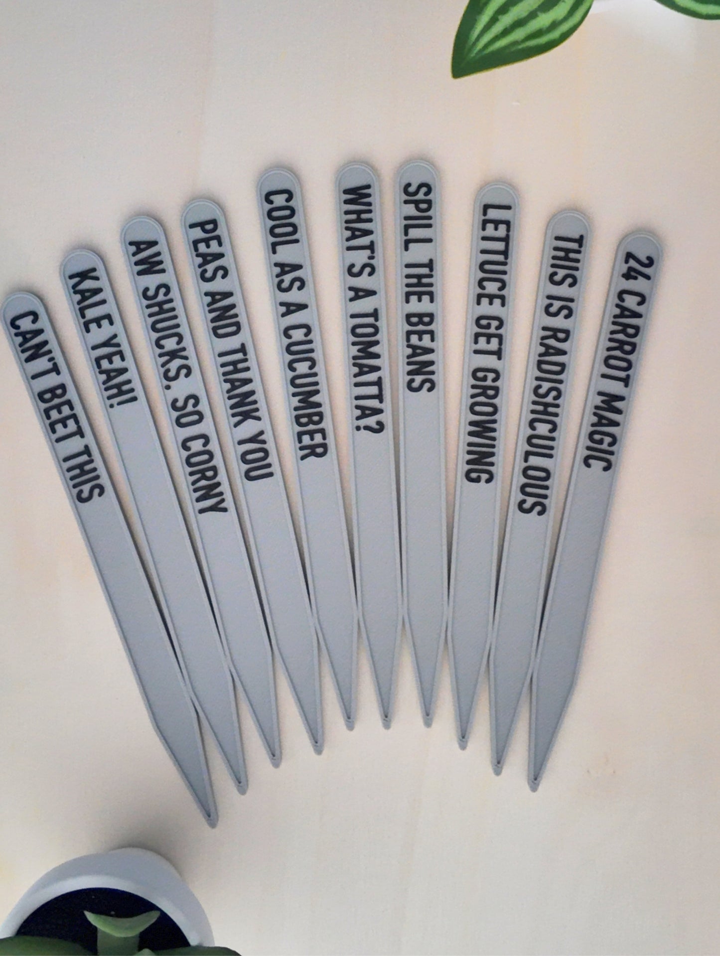 Garden Stakes (Veggies)