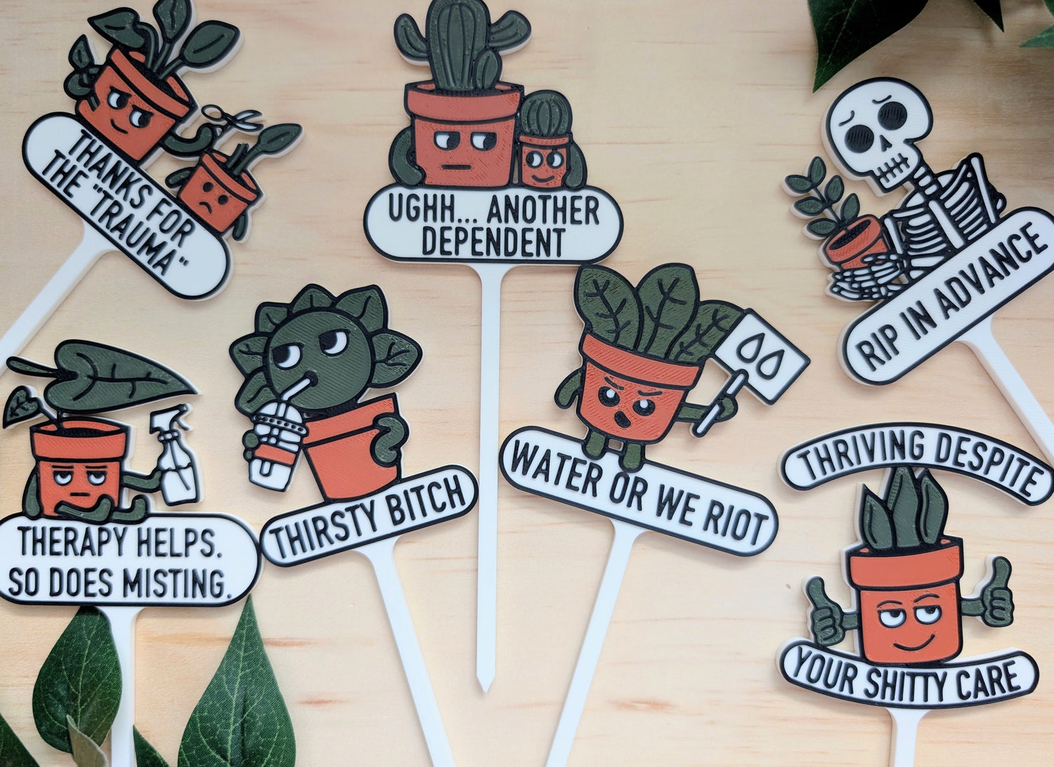 Sassy Plant Tags