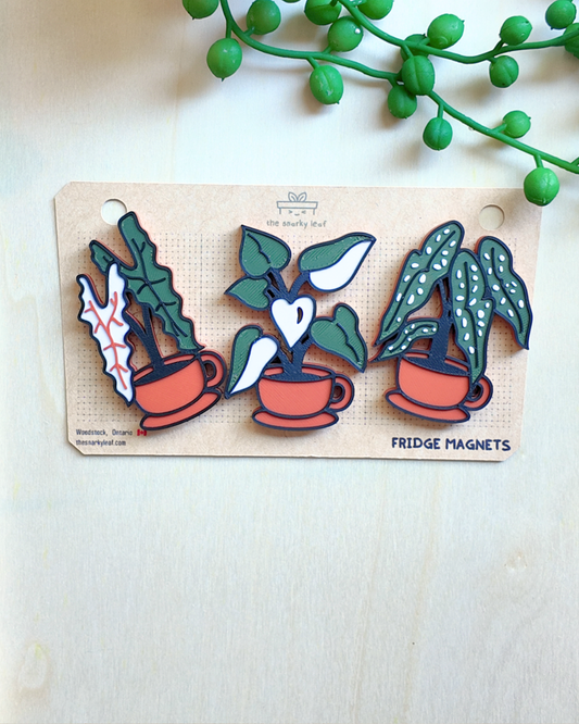 Tea Cup Pot Magnet Pack "B"