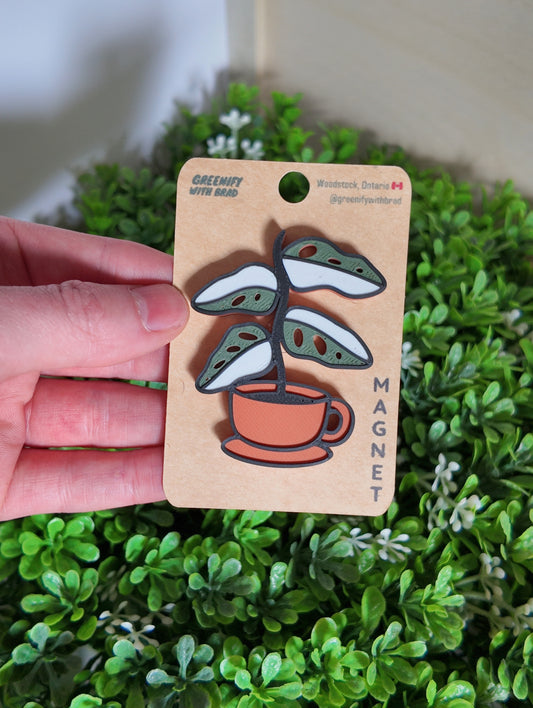 Tea Cup Adinsonii Magnet