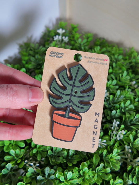 Monstera Magnet