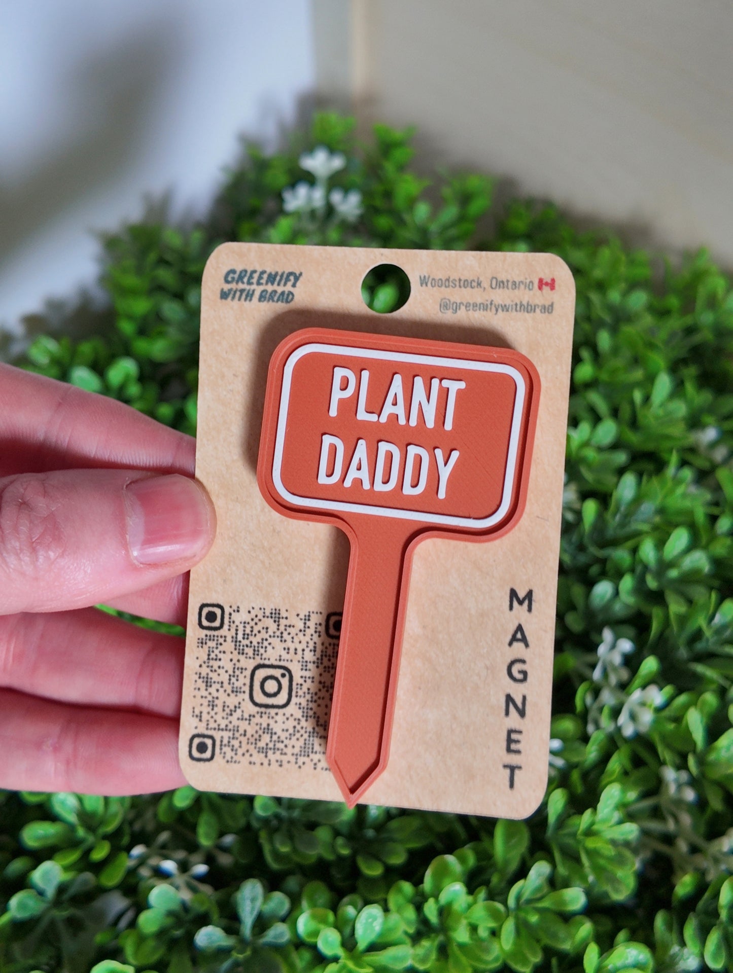 Plant Daddy Mini Tag Magnet