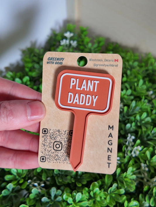 Plant Daddy Mini Tag Magnet