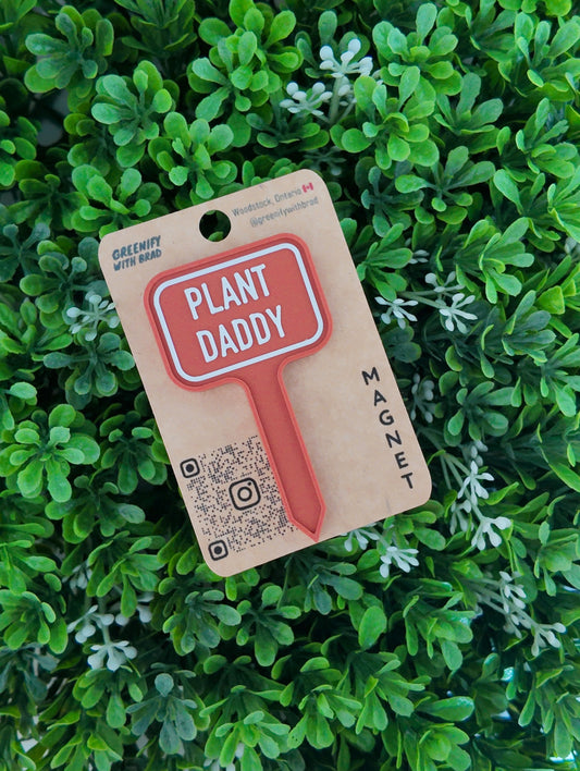 Plant Daddy Mini Tag Magnet