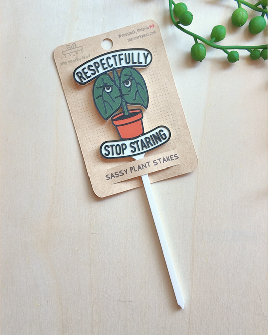 Respectfully Stop Staring Tag