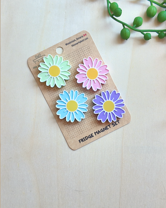 Daisy Magnet Set