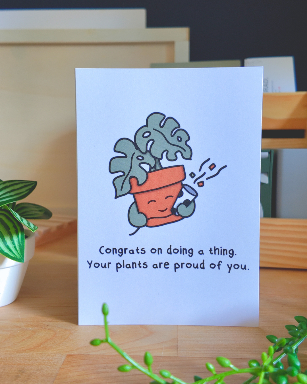 Congrats On Doing A Thing Card