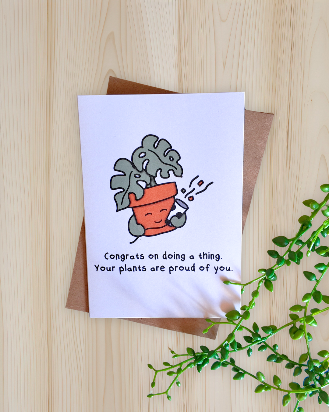 Congrats On Doing A Thing Card