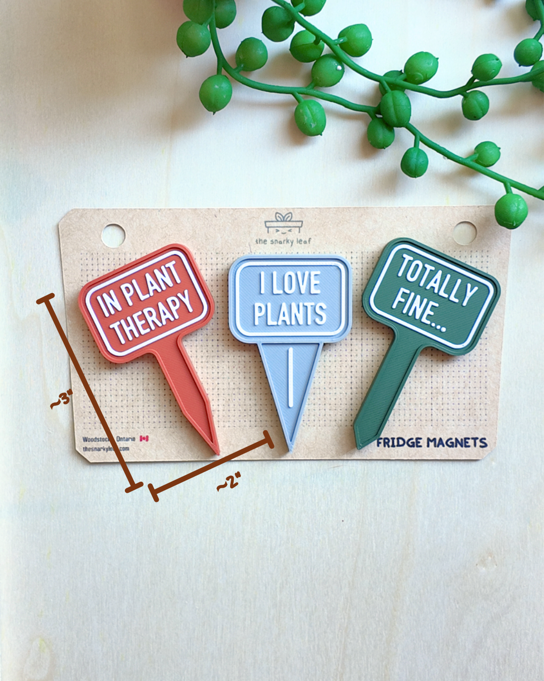 Mini Plant Stakes Magnet Pack "B"